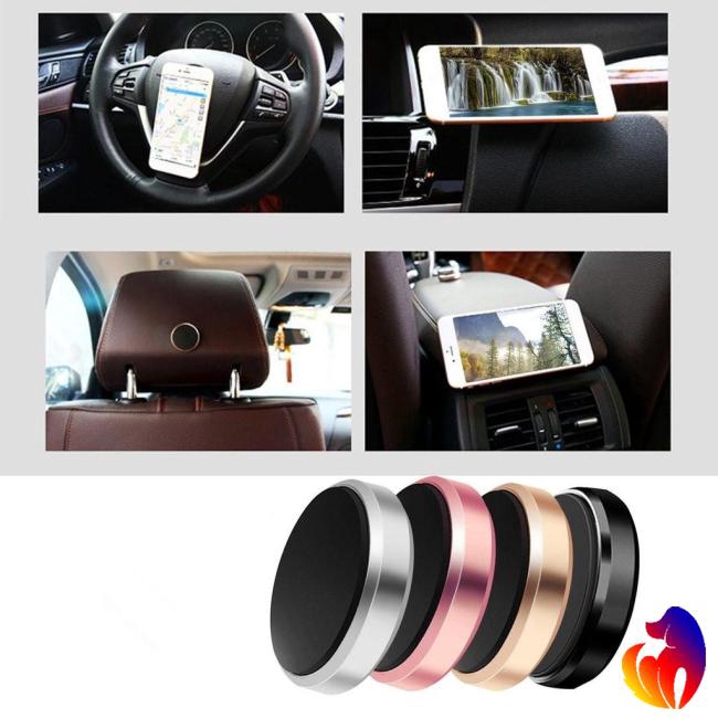 Giá Đỡ Điện Thoại Từ Tính Hình Tròn Trên Xe Hơi