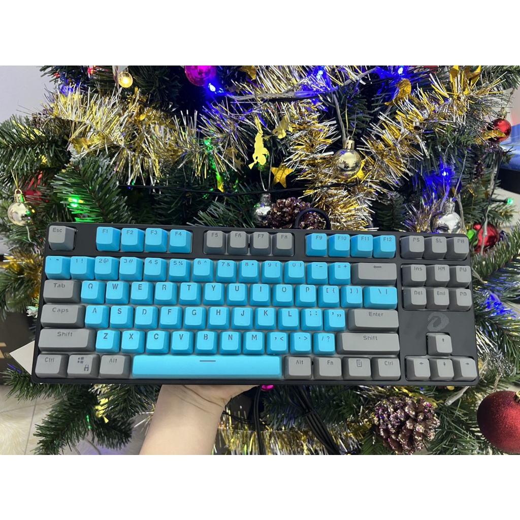 Bàn phím cơ DareU EK87 Multi LED Mix Màu HOT 2022