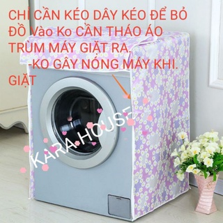 Áo trùm máy giặt vải dù cao cấp kara house