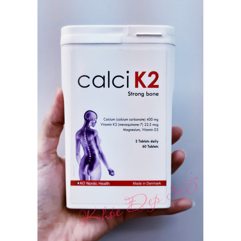 CALCI K2 - Bổ sung Canxi, phòng ngừa loãng xương | Shopee Việt Nam