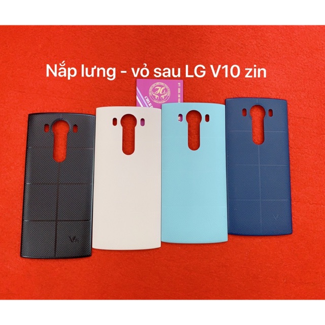 Vỏ LG V10 - nắp lưng sau LG V10 zin