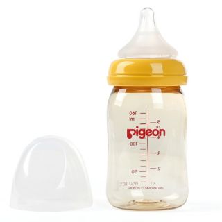 Bình sữa PPSU cổ rộng Pigeon