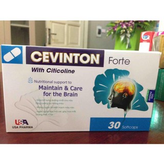 CEVINTON BỔ NÃO hoạt huyết dưỡng não, tăng cường lưu thông máu não USA