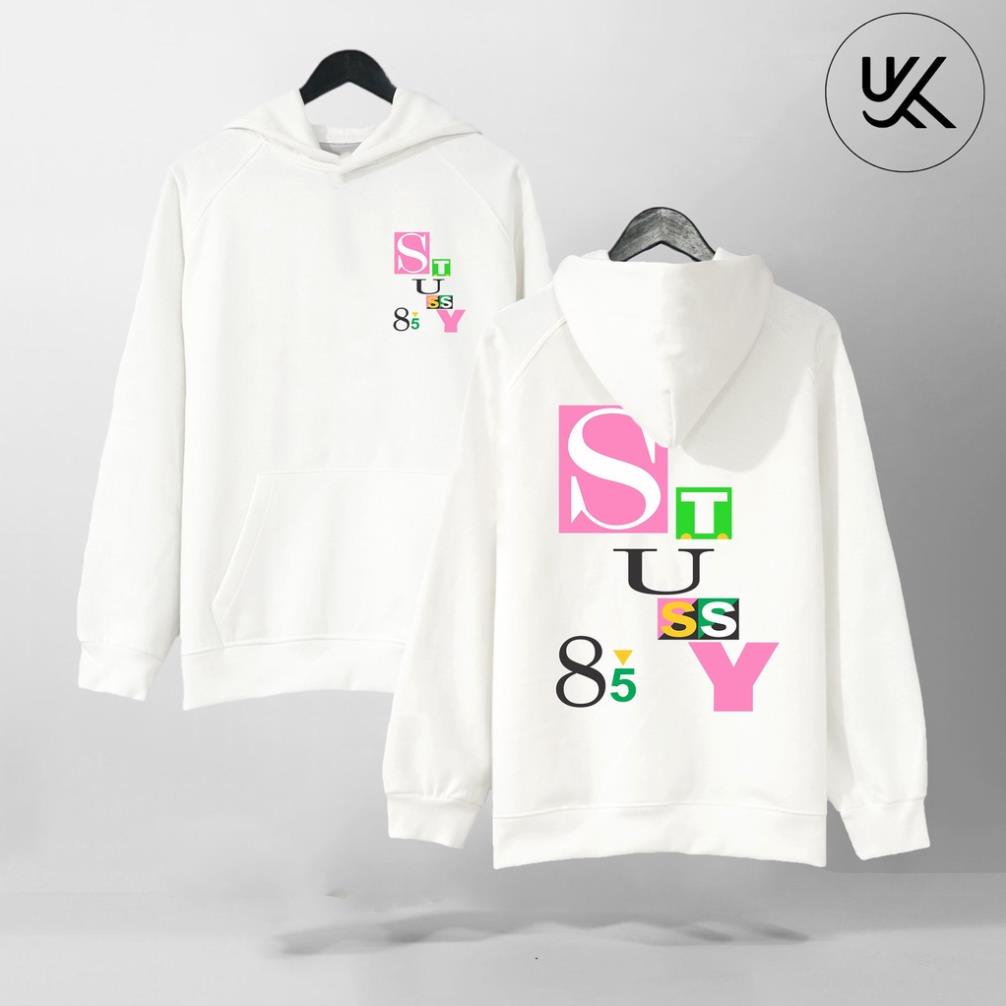 Áo Nỉ HOODIE Stussy Hot Trend, Form Rộng CHUẨN Xu Hướng, áo nỉ bông hoodie unisex nam nữ