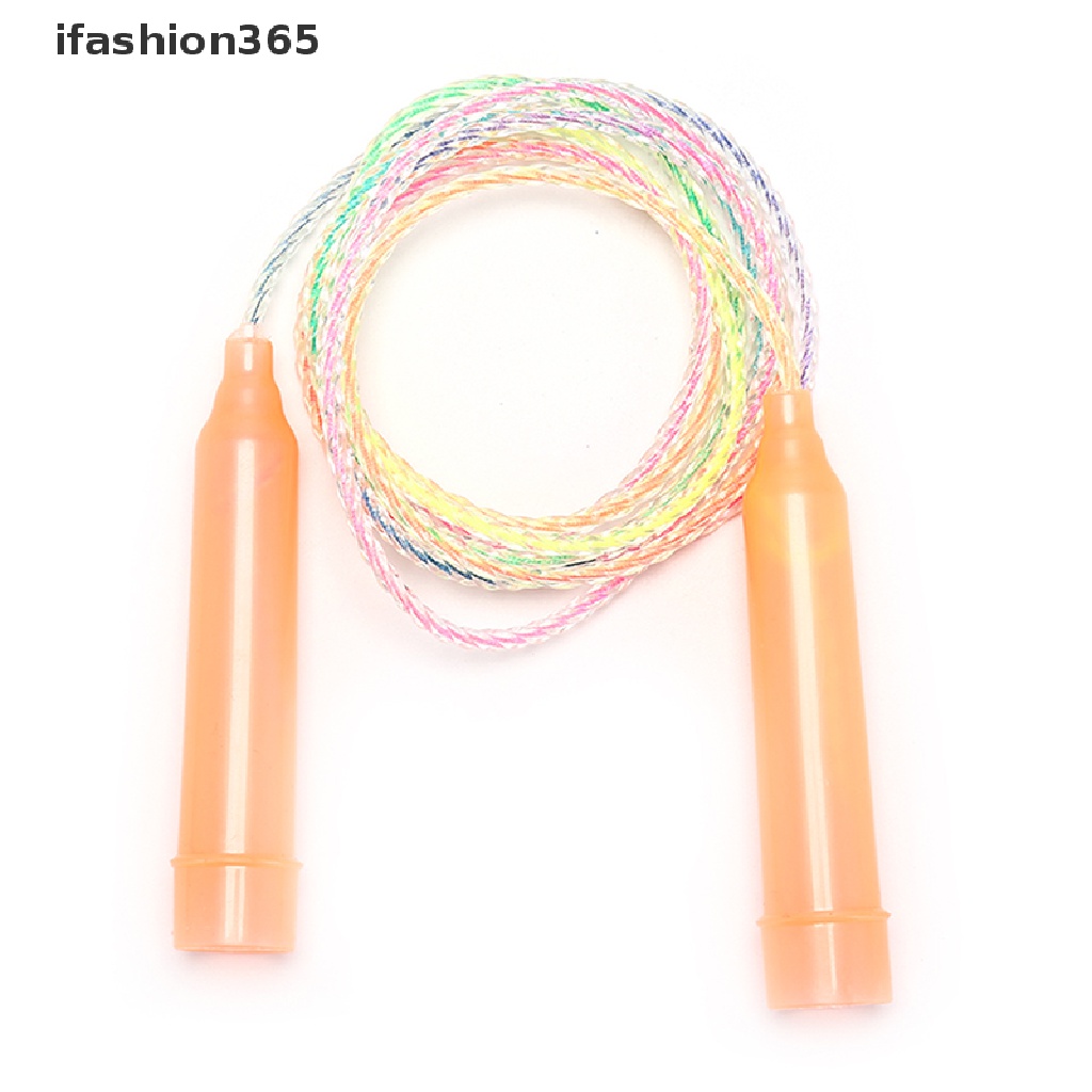 [ifashion365] speed wire skipping adjustable gym jump rope fitness sport exercise color random VN