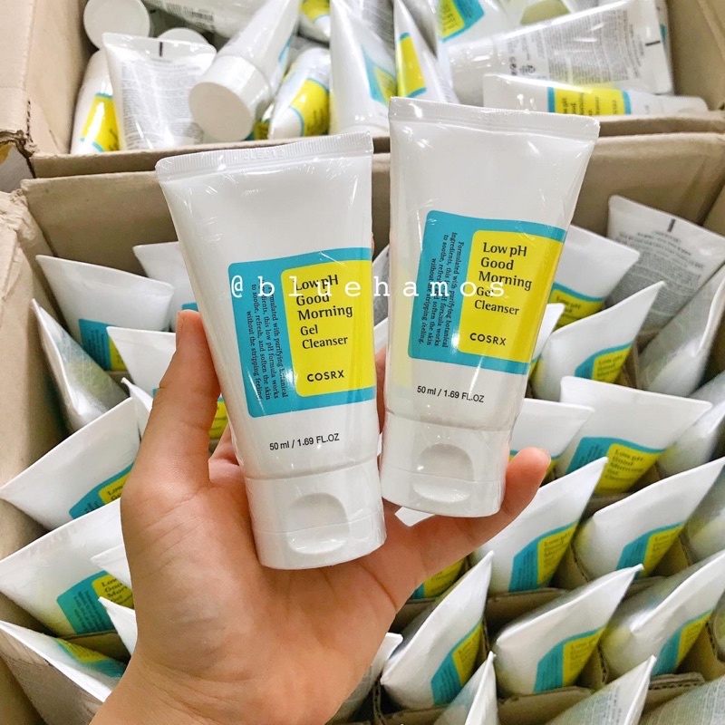 [Hcm]Sữa Rửa Mặt Cosrx Low Ph Good Morning Gel Cleanser Size Nhỏ 50Ml