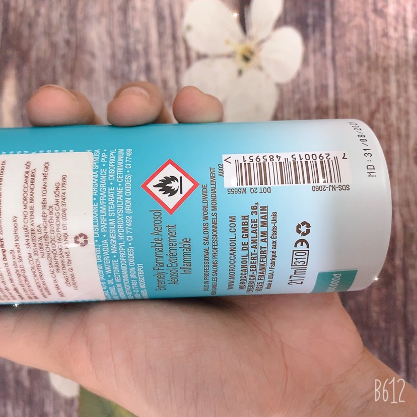 Dầu gội khô tông sáng và tông tối Light Tones Dry Shampoo Moroccanoil 217ml