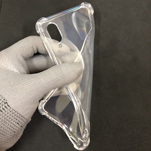 Ốp lưng chống sốc Samsung A02/ M02 loại dày trong suốt cao cấp bo 4 góc chống va đập