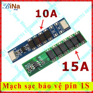 Mạch sạc bảo vệ pin 1s 3.2v/3.7v 10a/15a