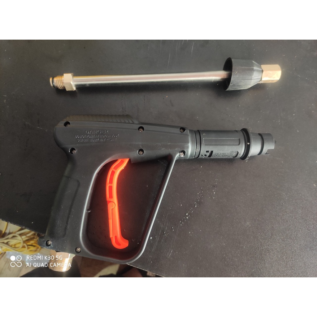 Súng rửa xe + thanh nối độ dài súng