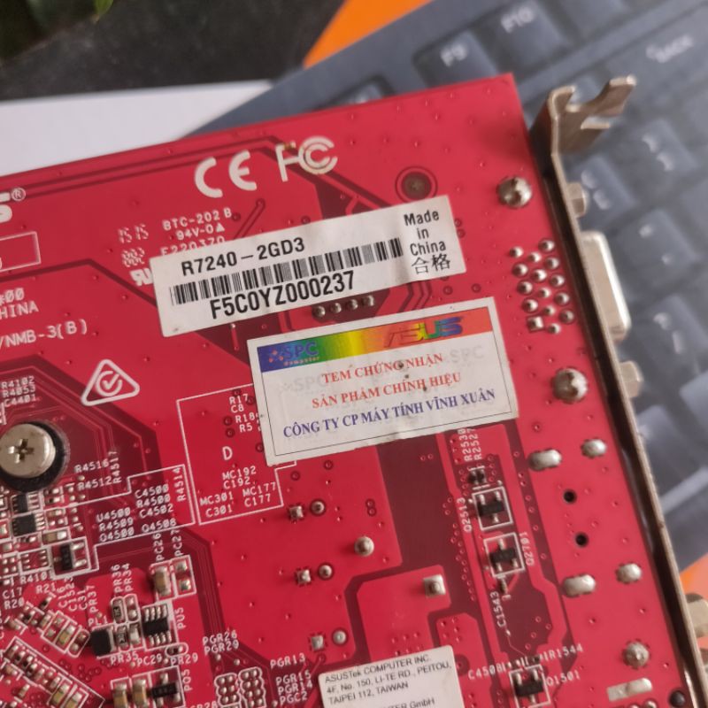 Cạc Màn Hình - VGA Asus R7 240 2G DDR3 ( 2nd ) | BigBuy360 - bigbuy360.vn