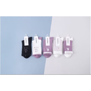 Tất vớ nữ cổ dài socks hình gấu