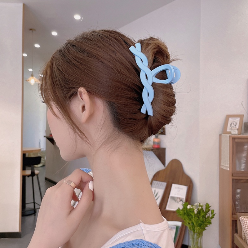 Kẹp tóc cỡ lớn bằng nhựa acrylic xinh xắn dành cho nữ