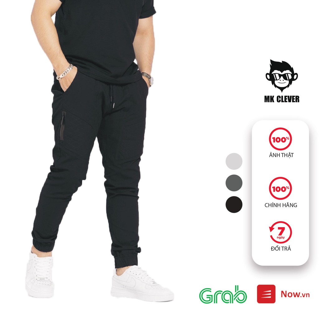 [Mã FAMALLT5 giảm 15% đơn 150K] QUẦN JOGGER ĐŨI NAM PHỐI KHÓA TÚI MK03