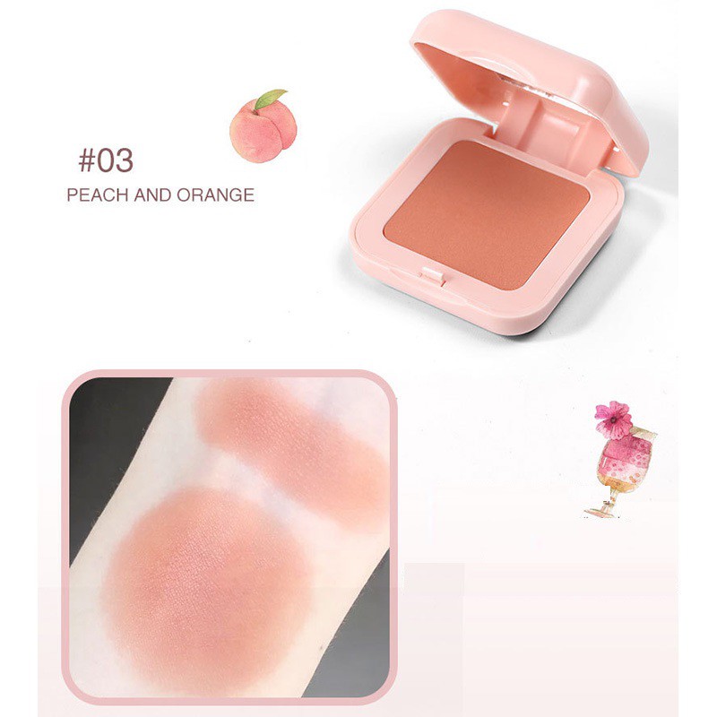 💋 Phấn Má Hồng Color Geometry Mẫu Mới No.3042 Kèm Gương Và Cọ Siêu Hot - Y127