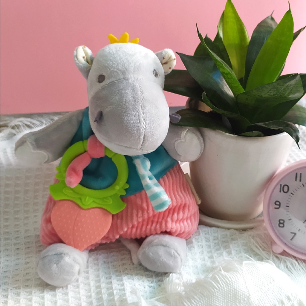 Gấu Bông Thú Nhồi Bông Cho Bé Sơ Sinh Giúp Bé Chơi Vui Hơn Chất Liệu Bông Tự Nhiên Mềm Mịn Không Gây Kích Ứng Da Bé