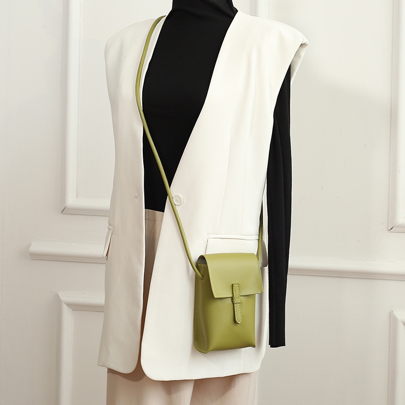 IELGY Túi Đeo Vai Bằng Da Mềm Kiểu retro Thời Trang Hàn Quốc Sành Điệu Cho Nữ