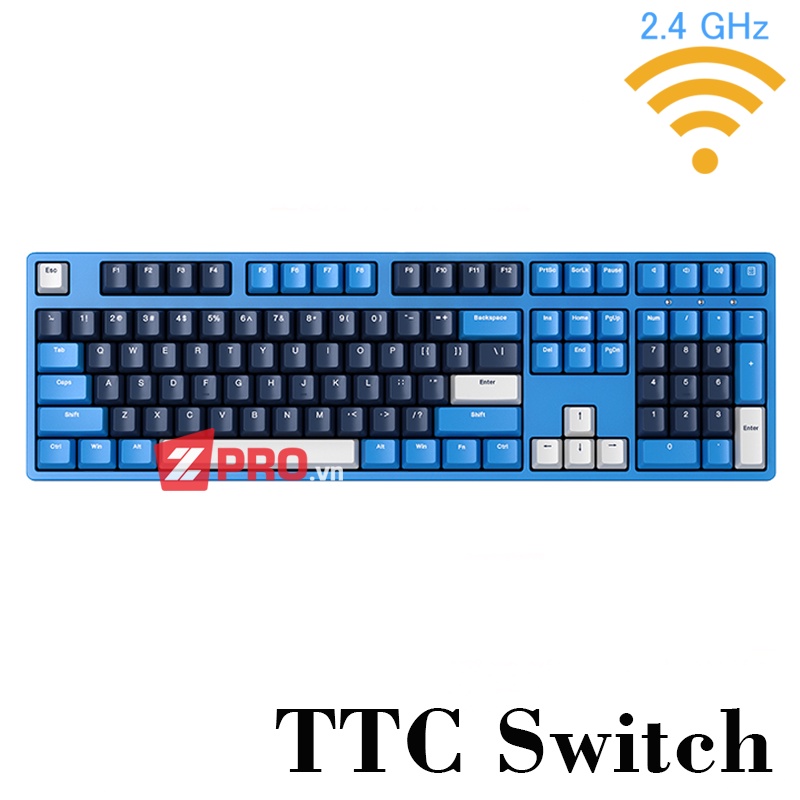 [Zpro.vn] Bàn phím cơ wireless iKBC Z200 Pro (TTC Switch)