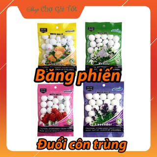 Gói 30 viên băng phiến long não khử mùi,xua đuổi côn trùng 120Gr(Thiên Nhiên)