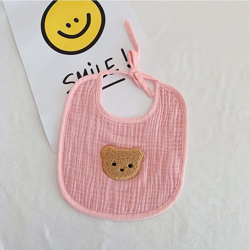 Logo hình gấu thêu trang trí may mặc