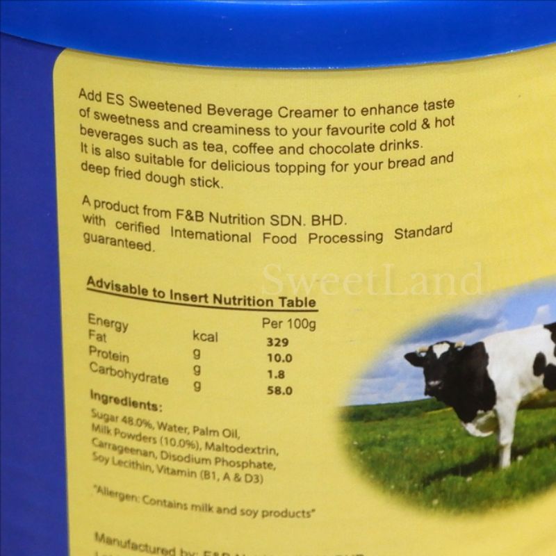 Sữa đặc ES có đường 1kg nhập khẩu Malaysia