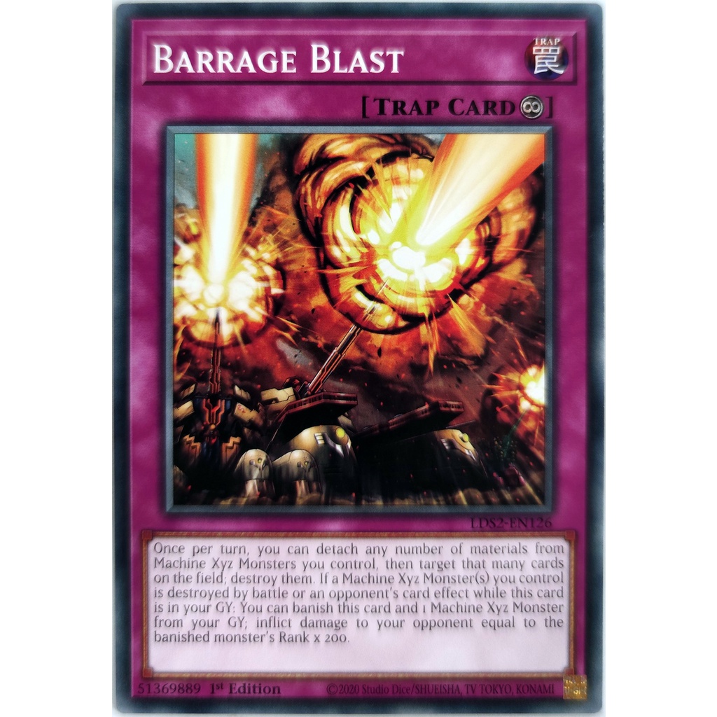 [Thẻ Yugioh] Barrage Blast |EN| Common