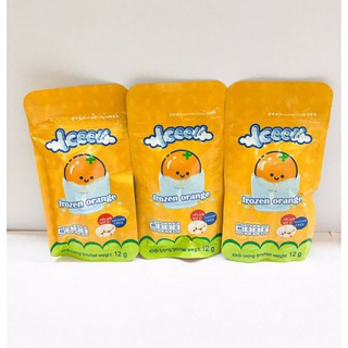 Kẹo Icee gói vị cam, đào 12gr