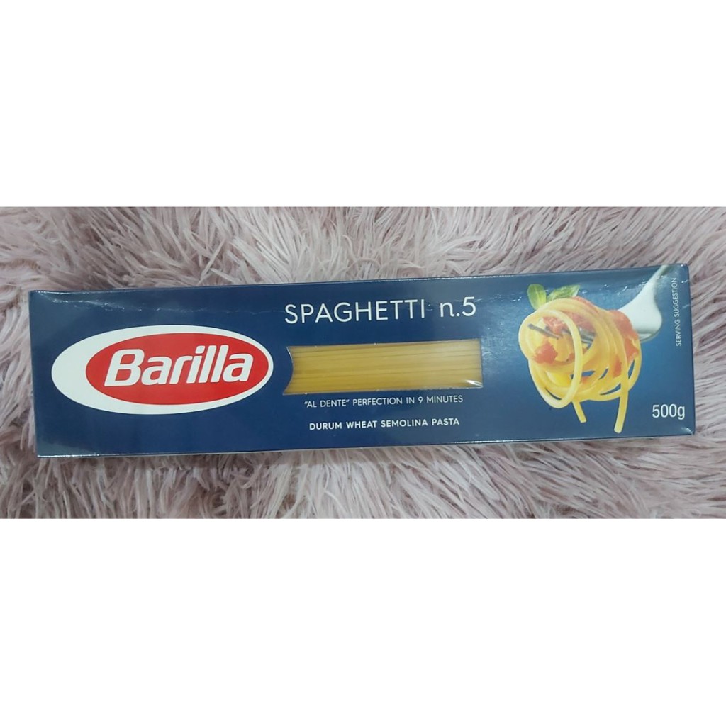 Mì Barilla Sợi Hình Các Cỡ số 5 Spaghettini 500g