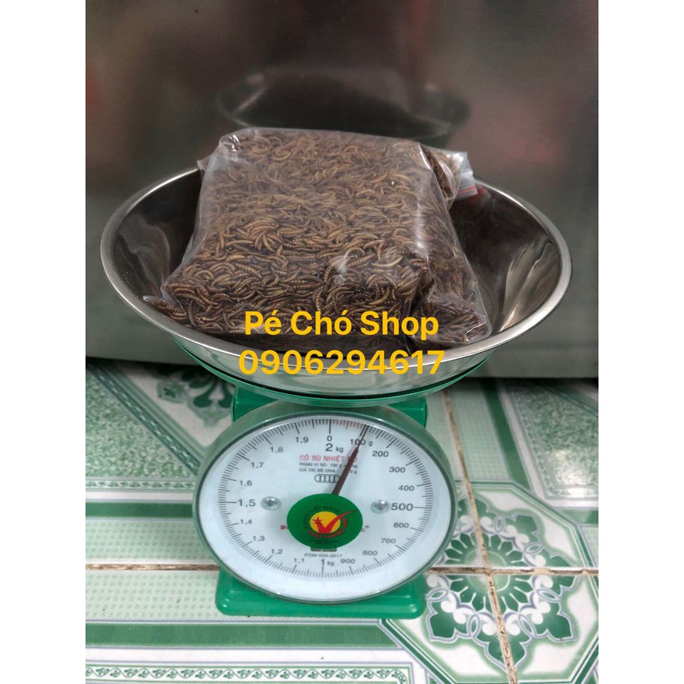 Sâu gạo rang khô cho hamster,gà,chim,nhím,sóc ,..