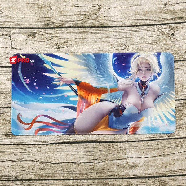 Lót chuột Overwatch Mercy 60x30