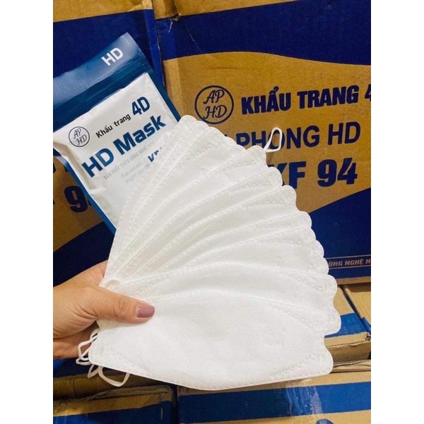 Khẩu trang KF94, 4 lớp An Phong HD Mask (Bịch 10 cái)