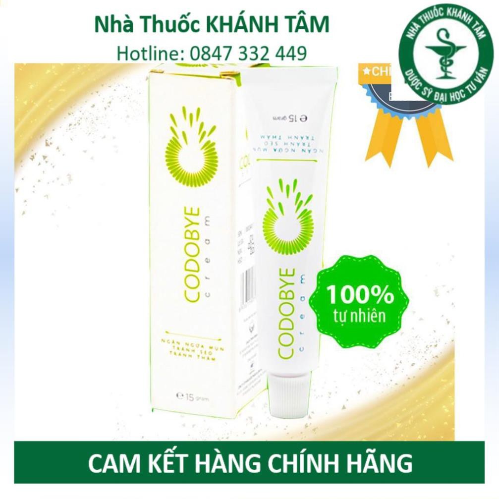 ! CODOBYE CREAM - Kem bôi mụn 15g ! !