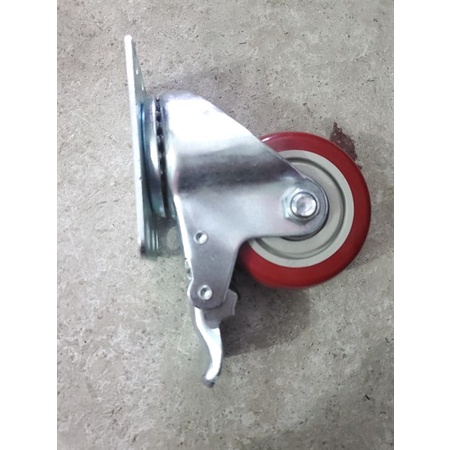 Bánh Xe 7 đỏ có phanh