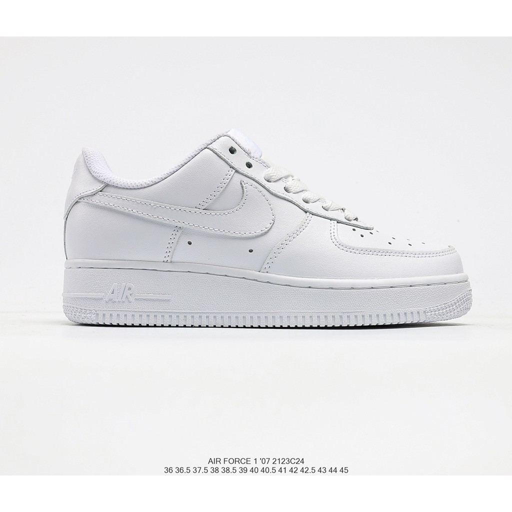 GIÀY SNEAKER MÃ SẢN PHẨM_ Nike Air Force 1 Low ’07 "All white" NHIỀU MÀU PHONG CÁCH FULLBOX + FREESHIP TOÀN QUỐC