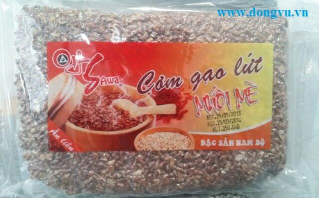 Cơm Gạo lứt rong biển/muối mè sấy ăn liền cho người ăn chay/giảm cân/bệnh tiểu đường