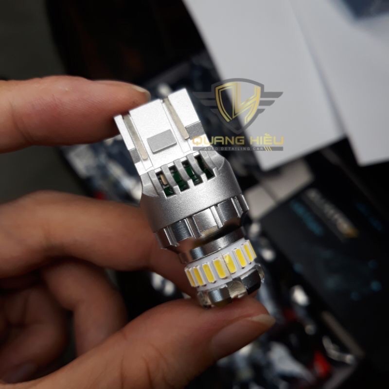 Đèn Led Auxito T20 7440 7443 canbus, 2 chế độ Daylight & Demi xe Fadil, Cross, Mazda 3, Mazda 2….