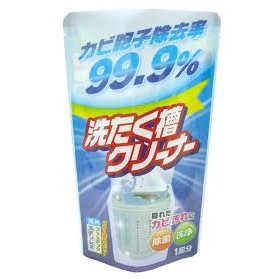 Combo Bột làm sạch lồng máy giặt cực mạnh Rocket 120g + Xà phòng dạng thanh giặt cổ áo 100g - Hàng nội địa Nhật bản