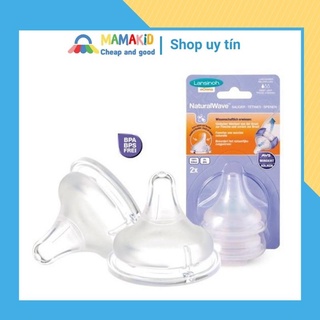 Núm ty thay thế vỉ 2c Momma Lansinoh 3 tia 6m+