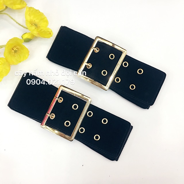 Đai váy:chun co giãn mặt nhung,bản 7-8cm