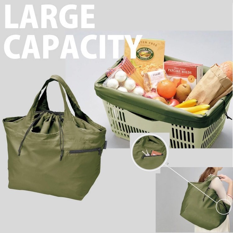 Túi Gấp Gọn Đi Chợ Đi Shopping Du Lịch Túi Đeo Chéo Eco Bảo Vệ Môi Trường Tái Sử Dụng Nhiều Lần