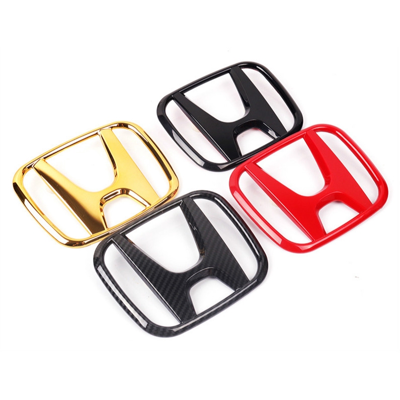 Miếng Dán Logo Màu Đỏ Trang Trí Xe Hơi HONDA K12 K14 CIVIC FIT HRV CRV CITY