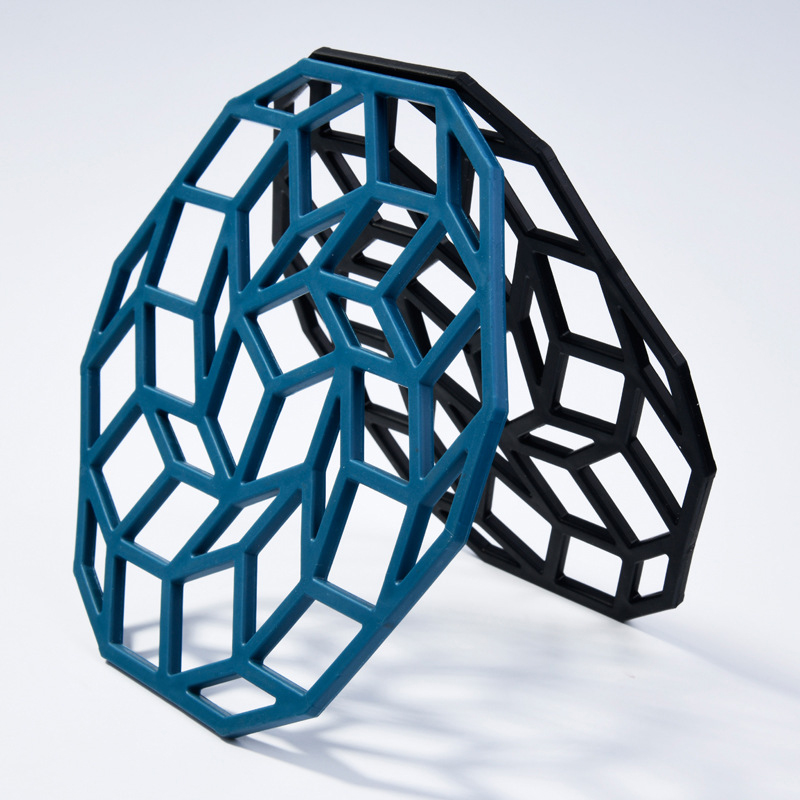 Miếng lót ly tách OSSAYI silicone cách nhiệt phong cách Bắc Âu thời trang