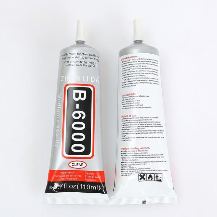 KEO DÁN HẠT ĐÁ B6000 (15ML - 50ML - 110ML) - Phụ kiện Trang trí điện thoại