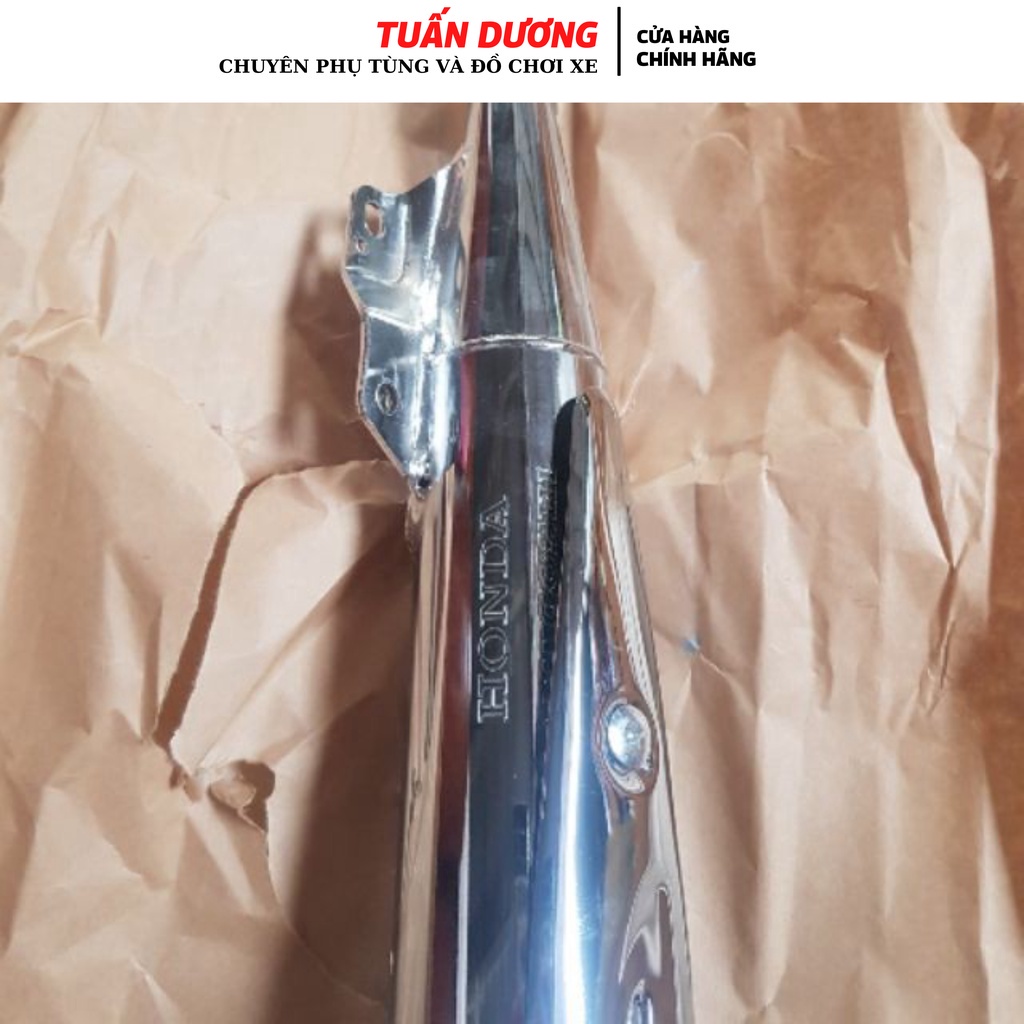 Pô Dream Việt Có Nẹp Honda XỊN - Ống xả Dream Việt 2007-2013 và các dòng dream khác đều dùng được