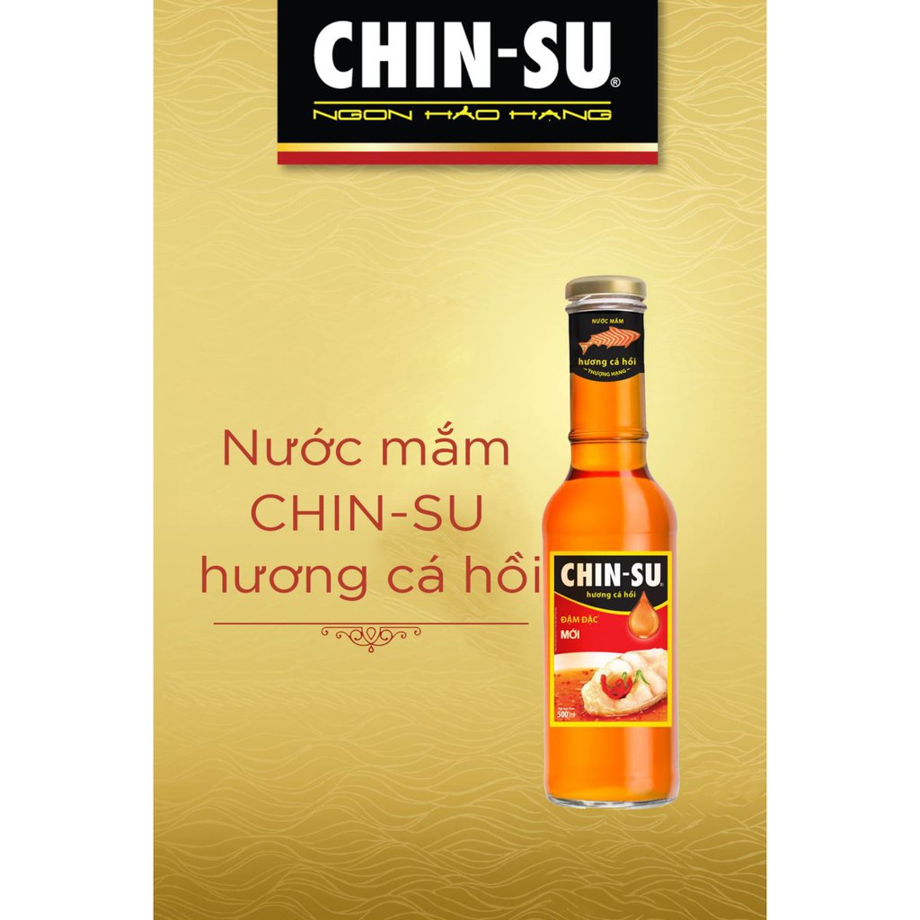 [ĐẶC SẢN VIỆT] Nước mắm Chinsu hương cá hồi 500ml.