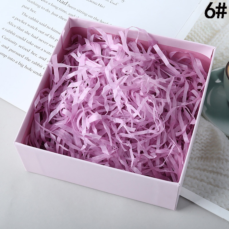 Giấy rơm giấy vụn lót hộp quà 100 g