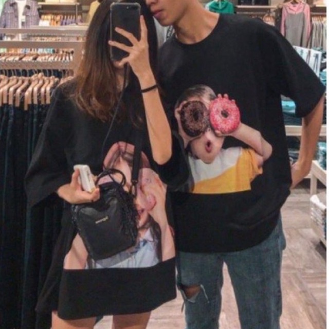 Áo ADLV Thun Cotton Mẫu Hot Vải Cotton - ATAL Đen GTM
