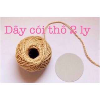 1 CUỘN DÂY CÓI THÔ 25m (2ly) 15K