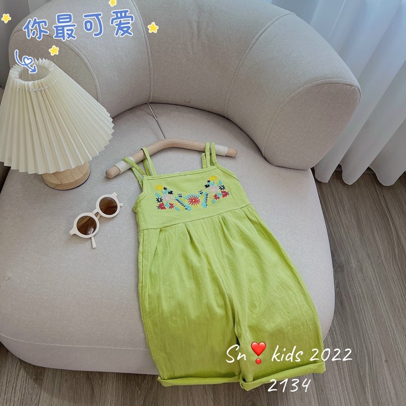 Jump xanh 2 dây bé gái