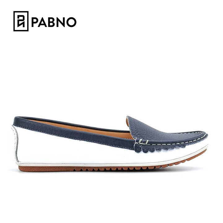 Giày lười nữ, giày mọi nữ da thật thời trang cao cấp kiểu dáng xinh xắn PABNO -BH 12 Tháng- PN705